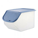 Dried Food Storage Sealed Box With Measuring Cup Plastic Kitchen Cereal Flo