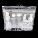 Travel Bottle Set Empty Sprayer Bottles Toiletries Liquid Containers Makeup