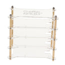 4-layers Acrylic Cluster Case Fit For  4B / 3B+ / 3B / 2B / B+