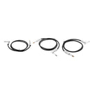 4 pcs Stereo 6.35mm to 6.35mm 1/4" Jack Camera Headphone Audio Cable