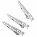 90pcs Mini Electrical Crocodile/Alligator Test Clip Clamp Jaw 10x42mm Silve V9U6