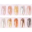 7Pcs Matte Star Color Designs Nail Art Foils Stickers Diy Transfer Foils Fu