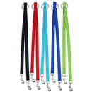 Nylon Two Way Double Dog Leash Lead Walk Two Dogs With One Lead Coupler N D U6O6