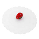 Silicone Fruit Heat Resistant Cup Cover Tea Coffee Leafproof Drink Lid Cap