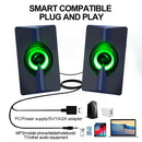 S5 Computer Speaker USB Powered AUX Mini Loudspeaker for Desktop Laptop PC A