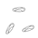 3pcs Marine Stainless Steel Spring Clip Snap Hook / Lobster Claw 50 x 18 mm
