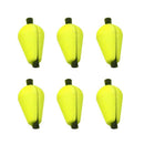 6Pcs Fly Fishing Float Strike Indicators Foam Yellow W7S8