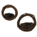 2pcs Bird Nest Hanging Handmade Durable Bird Parrot Breeding Nest Egg Cage