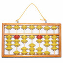 7 Column Non-Slip Hanging Wooden Abacus Chinese Soroban Educational Tool Ma Z2V1