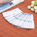 50pcs/set Disposable Nail Polish Remover Wraps Pad UV Gel Foil Nail Cleaner