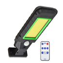 Solar Street Light Human Body Sensor Wall Lamp  (128COB+Remote Control)