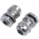 2 pieces M8 waterproof Disengagement Cable gland for 2-5mm cable wire I7F1