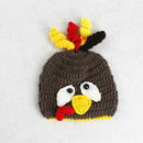 Cartoon Chick Baby Photo Shoot Winter Knit Costume Baby Photography Props A
