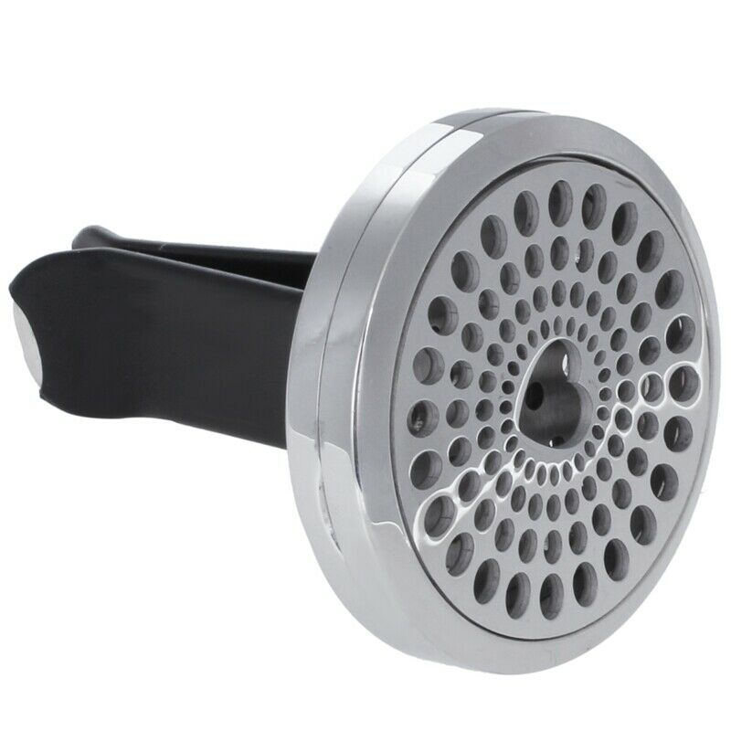 Car Air Freshener Essential Oil Aromatherapy Vent Diffuser Locket With Clip F2L3