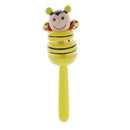 1pc Cartoon Animal Handheld Baby Rattles Infant Shaking Toys Style Random