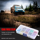 100pcs Zinc Fuse Standard Medium Blade Car Auto Fuses Kit Car Accessories A