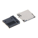 10PCS Push-Push Type TF Micro SD Card Socket Adapter Automatic PCB Connector New
