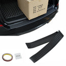 Car Tail Box Trunk Sill Plate Bumper Guard Protector Rubber Pad Trim Cover Black