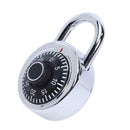 Hot Hardened Steel Shackle Dial Combination Luggage Locker Lock Padlock