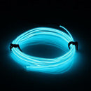 2M EL Wire LED Car Auto Interior Decor Fluorescent Neon Strip Cold Lamp Tape 12V