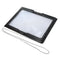 Large Magnifying Glass Page 3X Magnifier, Rectangular LED Lighted Illuminated
