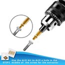 6 pcs Screw Remover, Damaged Screwdriver Set, Broken Bolt Screw Remover, Sc
