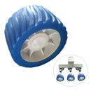 1 Piece Boat Trailer Roller Marine Boat Ribbed Wobble Roller Plastic, Wide: