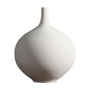 Tabletop Desk White Ceramic Vase Flower Vase Ikebana Art Pot Landscrape S