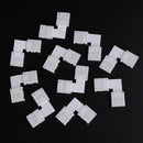 2X 4Pin L Cross Shape PCB Corner Connector For LJB 3528 5050 LED Strip Light ME