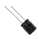 50 Pcs 220uF 50V 10x13mm Aluminum Electrolytic Capacitors Black T8U9