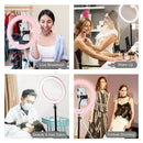 3.6*Photography LED Selfie Ring Light Dimmable Camera Makeup Video Live Stud3C