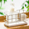 Smooth Kitchen Bathroom Drain Rack Toothpaste Home Stainless Steel Space Saving