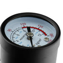 1/4" BSP Threads Mini Air Regulator Tail Pressure Gauge Tool For Spray Gun YM