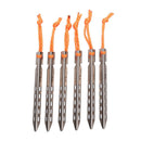 Titanium Tent Peg V Shape Outdoor Camping Tent Nail Titanium Tent stake FT