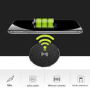 Wireless Charger Universal Charging Board Ultra-Thin Round for Qi-Enabled D