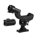 Fishing Rod Holder for Boat Ship, Adjustable 360 Degree Pole Rack Support with 2