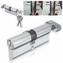 X70 SilverTone Cylinder Hardware Indoor Aluminum Security Gate Door  Dwgp