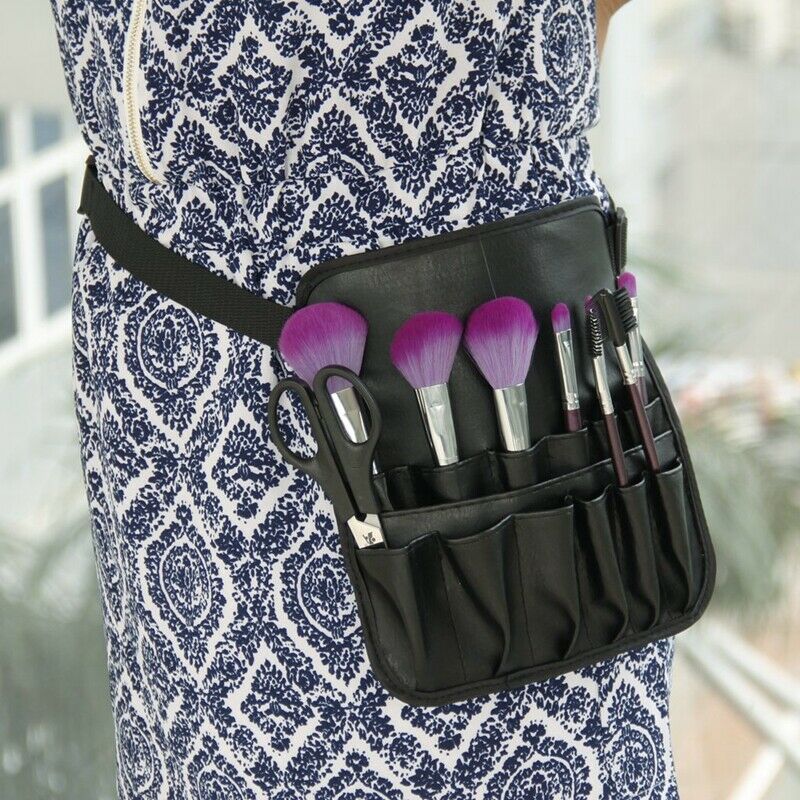 100% Brand New 12 Slot with 1 Big Compartment Empty Belt Pouch (Make up bru C6T6