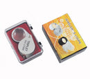 Portable Jewellers Pocket Lens 30X 21mm Loupe Magnifying Eye Glass Magnifier MO