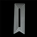 5Pcs Banner Design Metal Cutting Die For DIY Scrapbooking Album Paper Cards FT