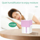 220ml Air Humidifier Essential Oil Diffuser USB Cool Mist Maker (Pink) A