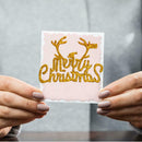 Merry Christmas Metal Cutting Dies for DIY Scrapbooking Embossing Stencils