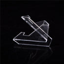 1pcs Clear Acrylic Medals Coins Display Stand Easel Show Holder Exhibit Moucb ES