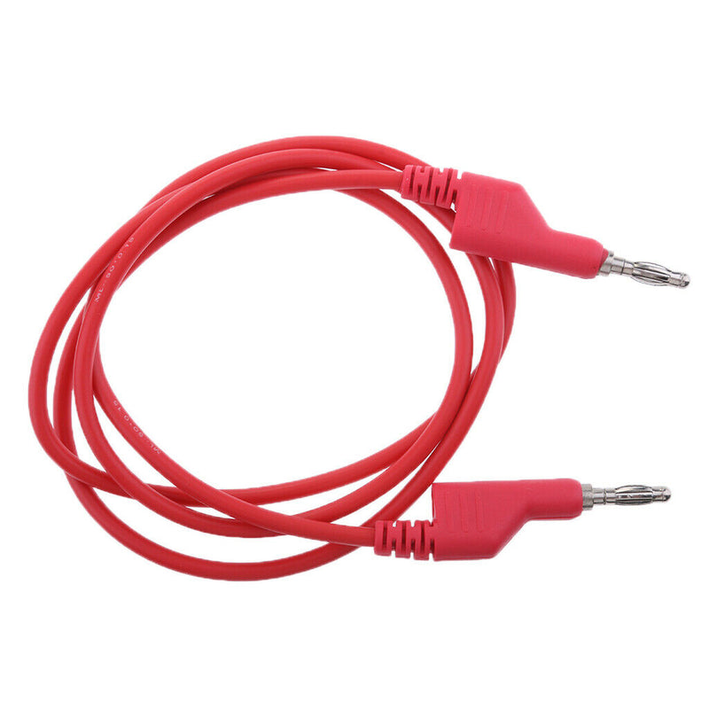 4pcs 4mm Stackable Banana Plug Wire Soft Silicone