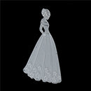 Wedding Theme Metal Elegant Lady Cutting Dies Stencils For Scrapbooking ME