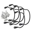 6 Count Pocket Liner for Pool Table Billiard Snooker Net Pocket Hook Holder