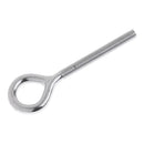 2Pcs Heavy Duty 304 Stainless Steel Eye Bolt Welded Eye Size M5, M6