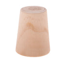 2pack Natural Unpainted Wood Cone  Bracelet Holder