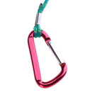 5m Braided Rope Chain Stringer with 5 Stainless Steel Fishing Locks Buckles