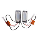 2X 18LED License Number Plate Lights for VW EOS Phaeton Scirocco Passat CC